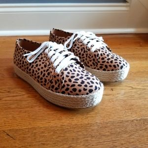 NEW! Bamboo Goodies-05 Canvas Platform Sneakers
